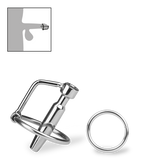 Plug d’urètre percé Juno