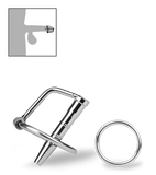 Plug d'urètre percé Philae