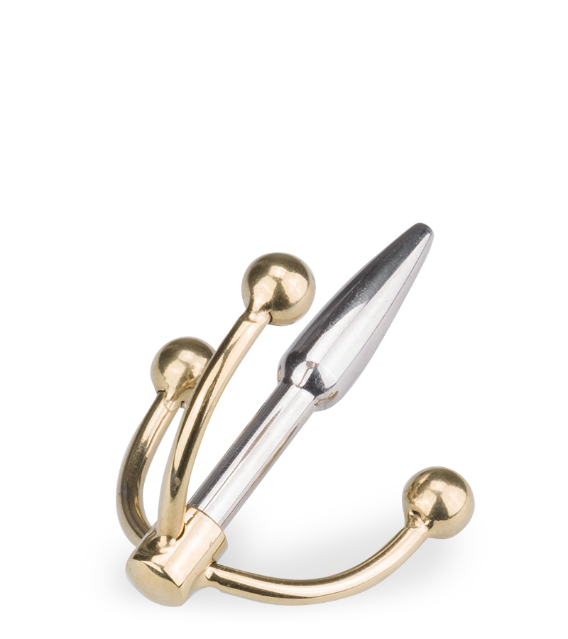 Plug d'urètre Triple Hook