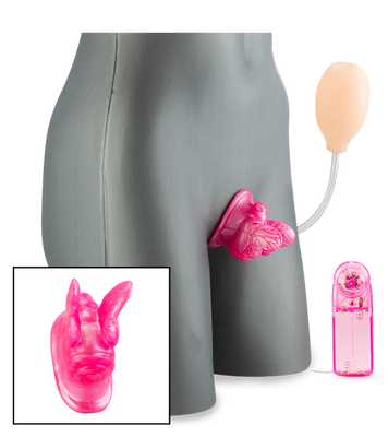 Pompe Ă  clitoris vibrante papillon