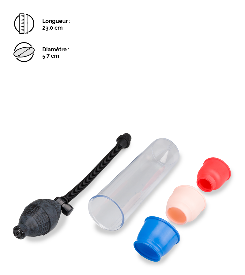 Pompe à pénis développeur poire