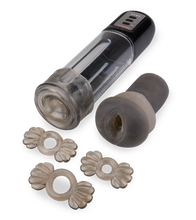 Charger l'image dans la galerie, Pompe à pénis masturbateur 3 cockring