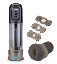 Charger l'image dans la galerie, Pompe à pénis masturbateur 3 cockring