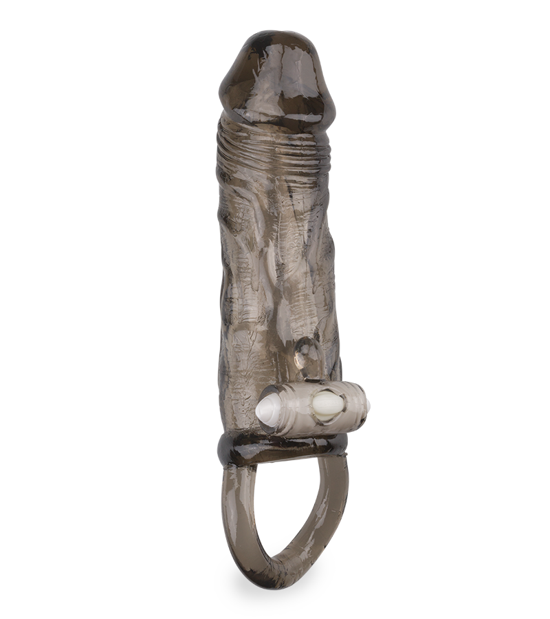 Prolongateur de sexe noir vibrant Hadès