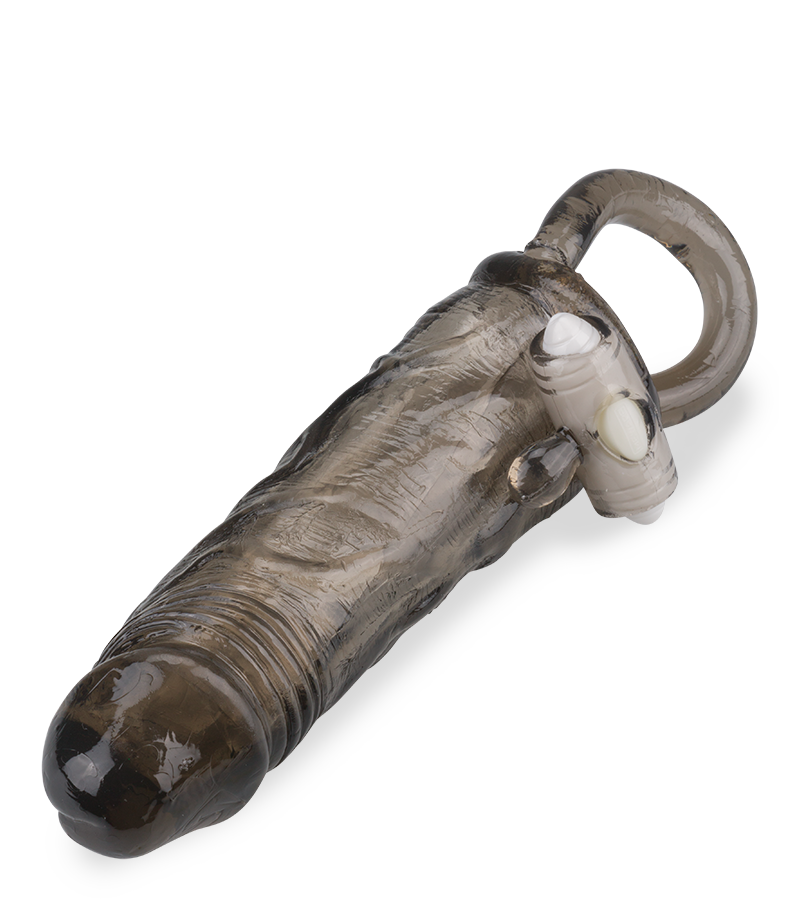 Prolongateur de sexe noir vibrant Hadès