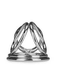 Charger l'image dans la galerie, Quadruple cockring en inox Bondy