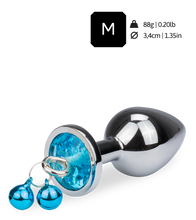 Charger l'image dans la galerie, Rosebud bijou anal grelots
