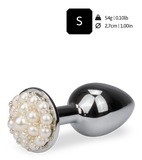 Rosebud plug anal avec perles