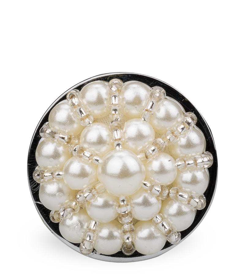 Rosebud plug anal avec perles