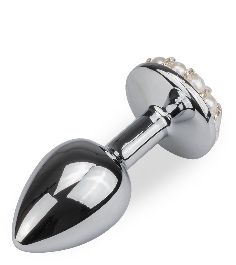 Rosebud plug anal avec perles