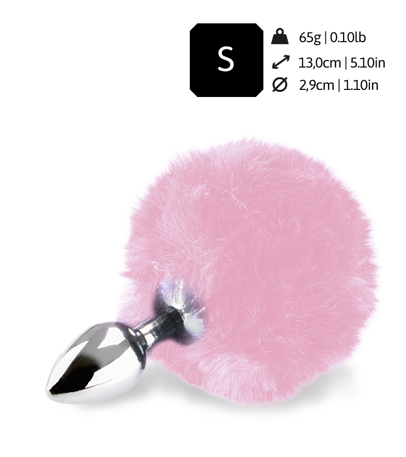 Rosebud plug queue de lapin