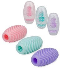 Charger l'image dans la galerie, Set de 3 œufs masturbateurs taille S