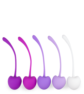 Set de 5 kegel balls Cherry