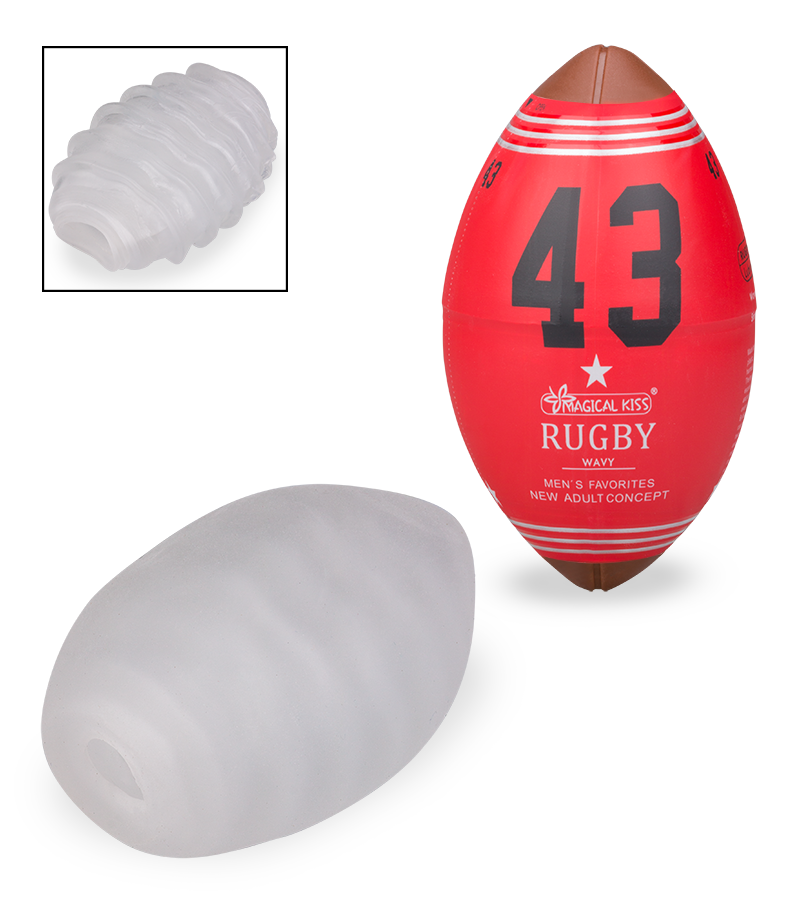 Set de 6 oeufs masturbateurs Rugby Lover