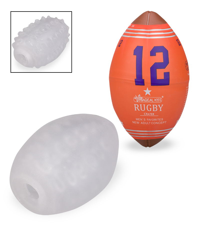 Set de 6 oeufs masturbateurs Rugby Lover