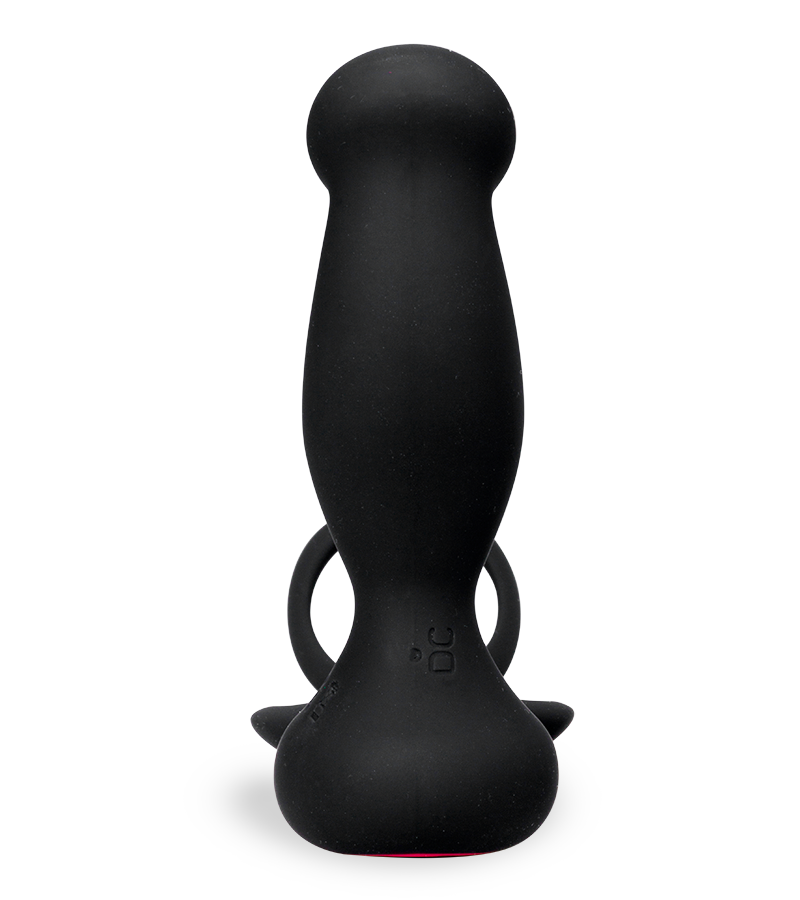 Sextoy prostate avec anneau cockring télécommande sans fil