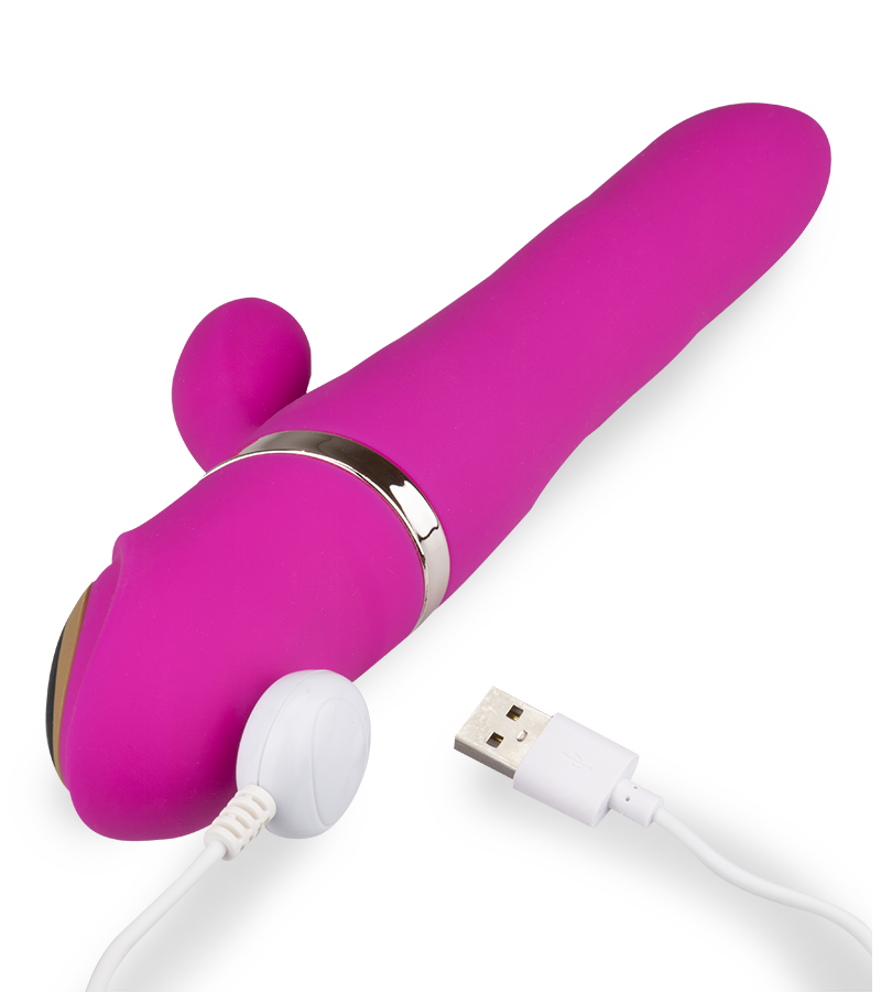 Sextoy rabbit pulsateur vibreur Amanda