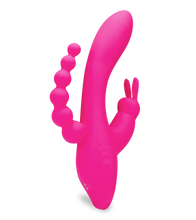 Charger l'image dans la galerie, Sextoy rabbit triple stimulation chapelet anal