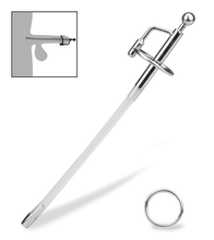 Charger l'image dans la galerie, Sonde d'urètre percée avec sperm stopper Venera