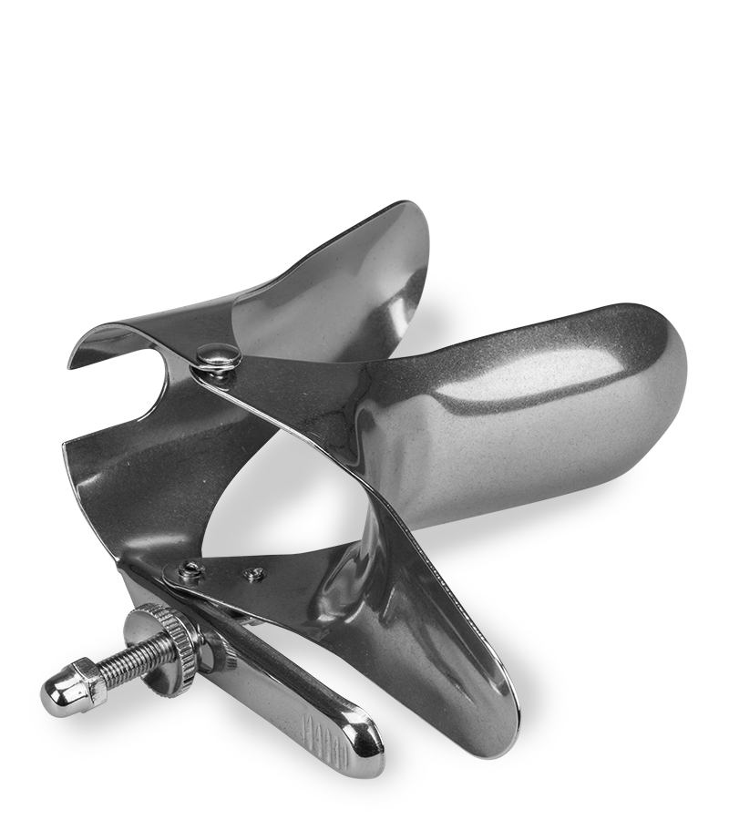 Spéculum vaginal en acier Observer