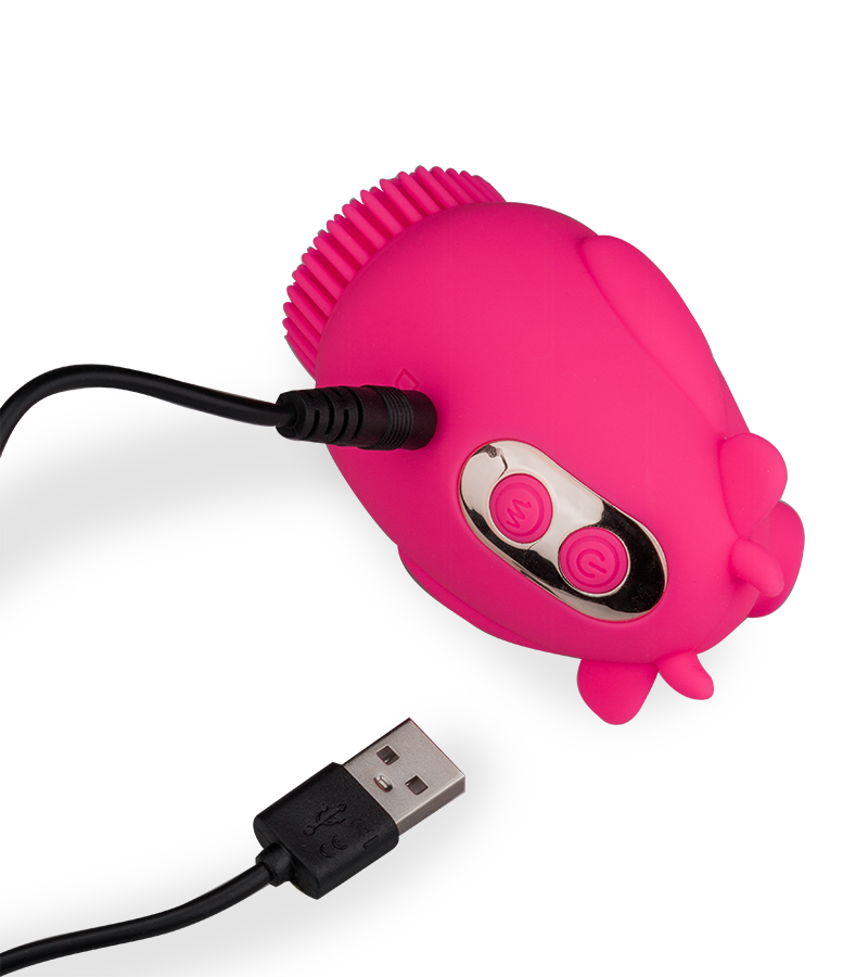 Stimulateur 2-en-1 sans contact et vibrant Crazy Cow