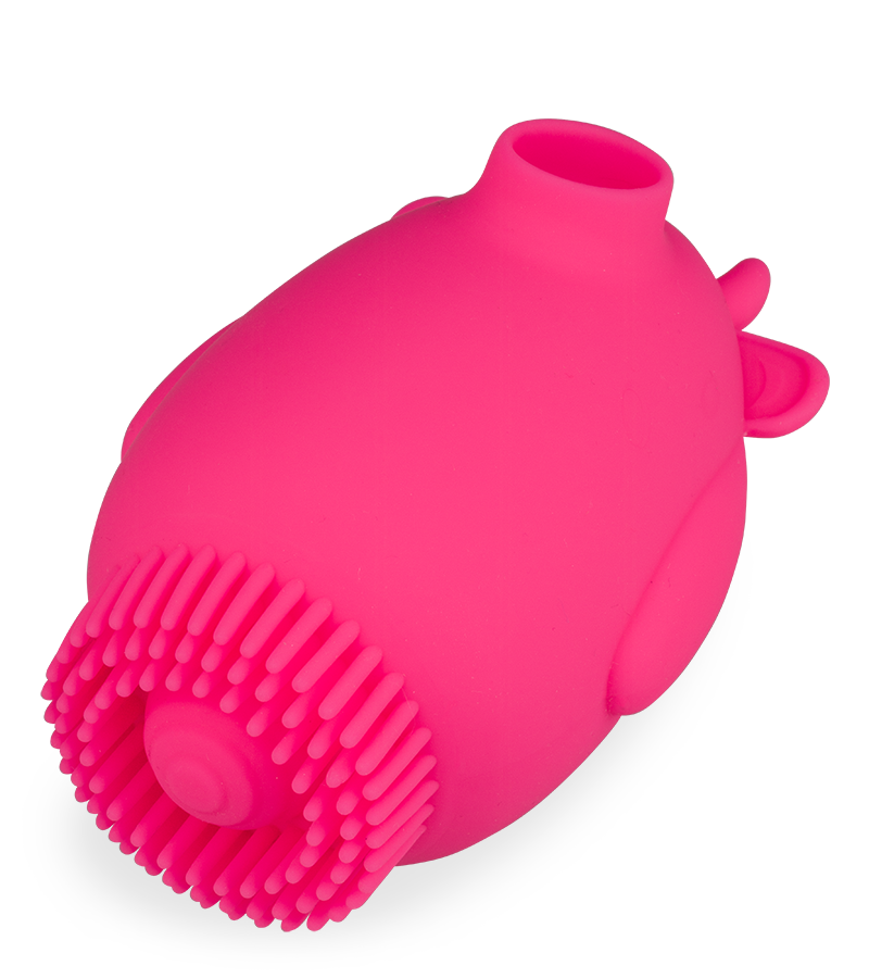 Stimulateur 2-en-1 sans contact et vibrant Crazy Cow