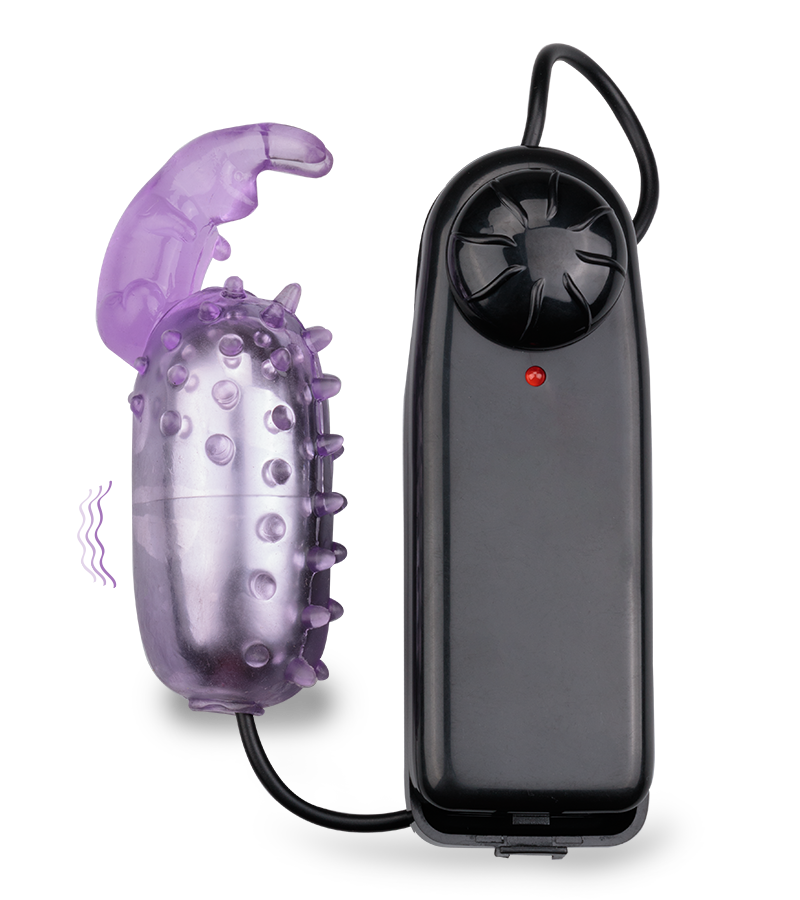 Stimulateur clito œuf rabbit vibrant picots
