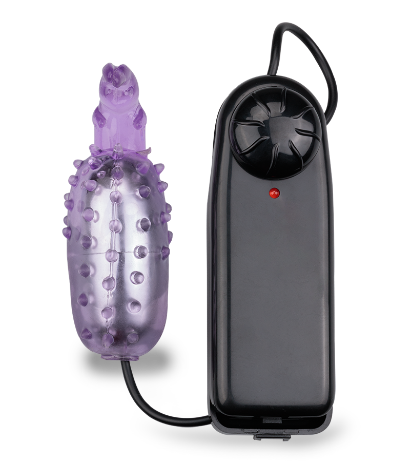 Stimulateur clito œuf rabbit vibrant picots