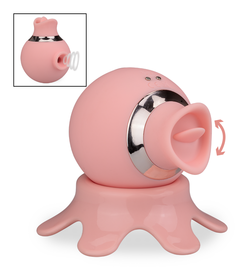 Stimulateur clitoridien 2-en-1 Daisy