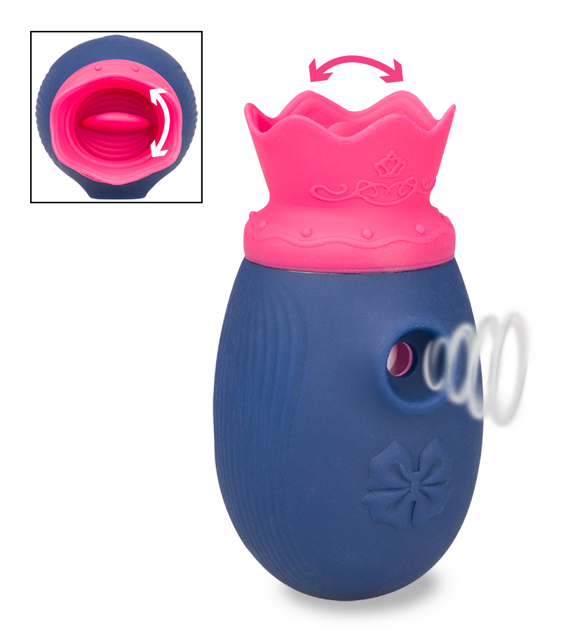 Stimulateur clitoridien 2-en-1 Princess