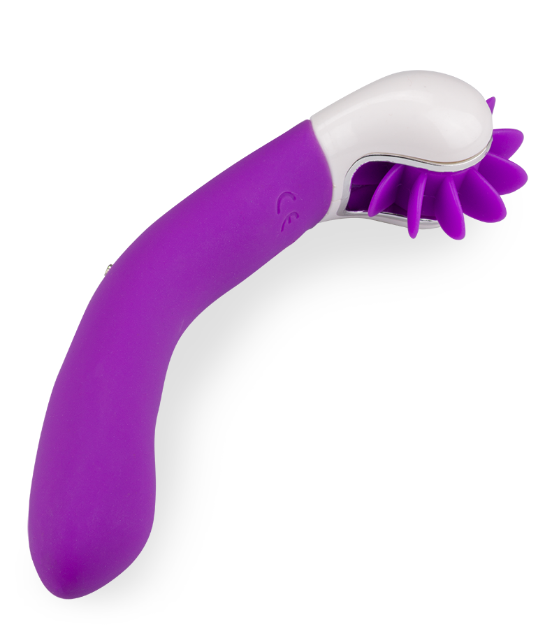 Stimulateur clitoridien langues rotatives 12 modes