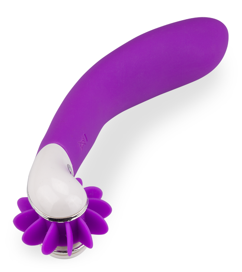 Stimulateur clitoridien langues rotatives 12 modes