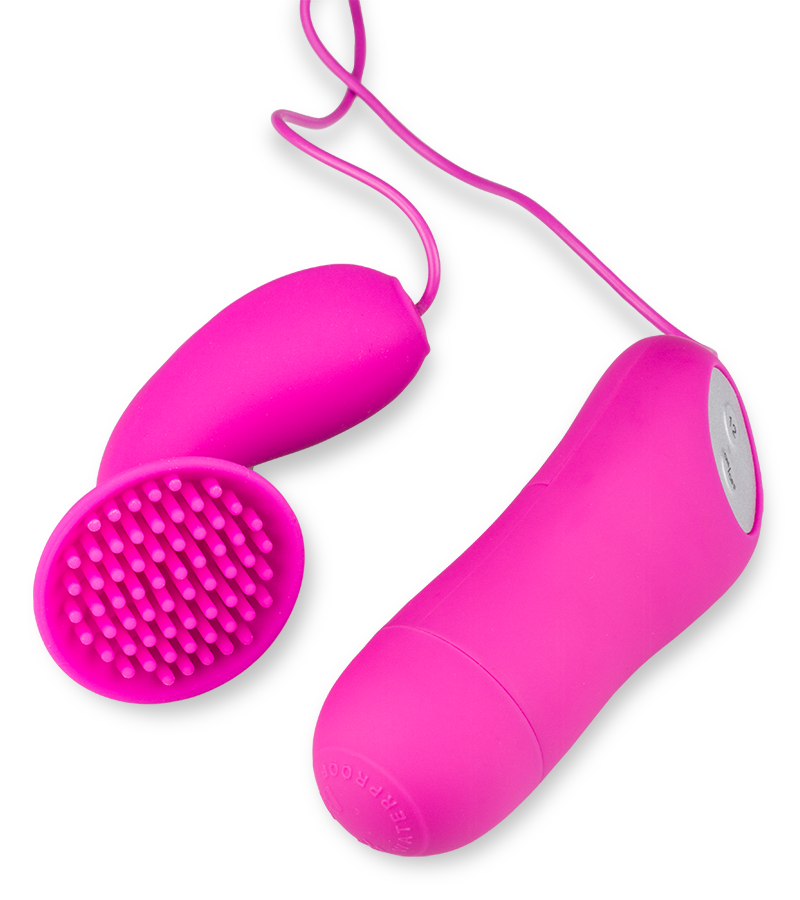 Stimulateur clitoris brosse Ă  picots