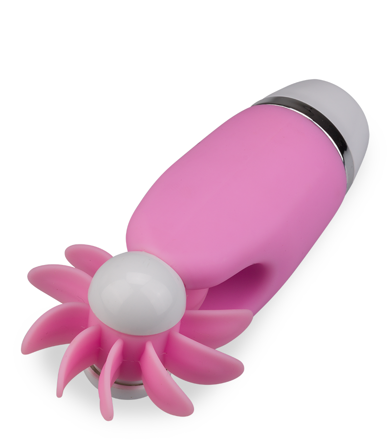 Stimulateur clitoris langues rotatives