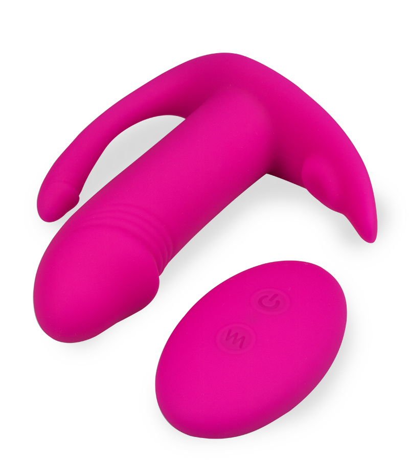 Stimulateur clitoris point G et anus Maverick