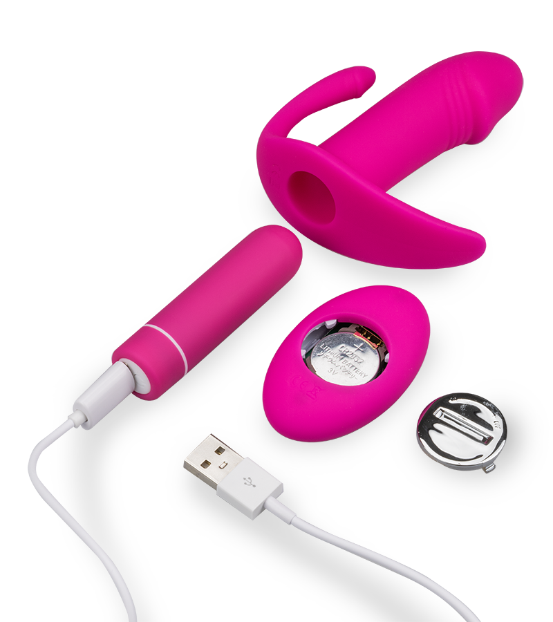 Stimulateur clitoris point G et anus Maverick