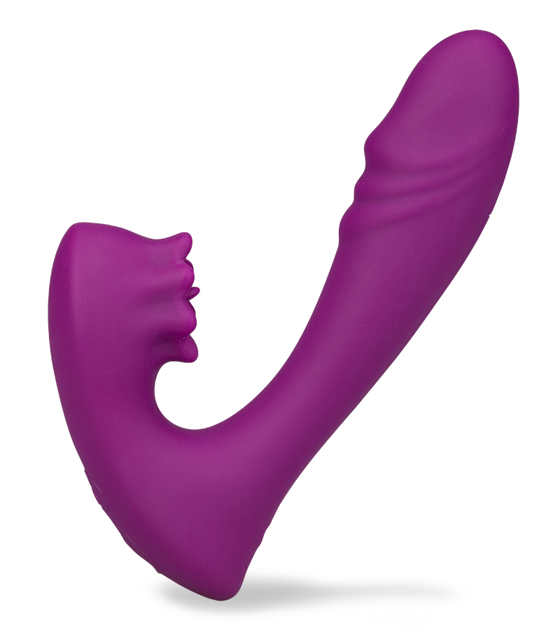 Stimulateur clitoris pulsatif et vibro télécommandé Lila
