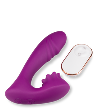 Charger l'image dans la galerie, Stimulateur clitoris pulsatif et vibro télécommandé Lila