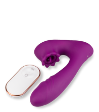 Charger l'image dans la galerie, Stimulateur clitoris pulsatif et vibro télécommandé Lila