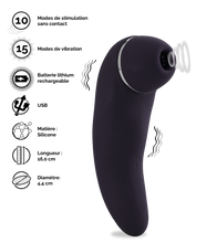 Charger l'image dans la galerie, Stimulateur clitoris sans contact Vibee-Girl
