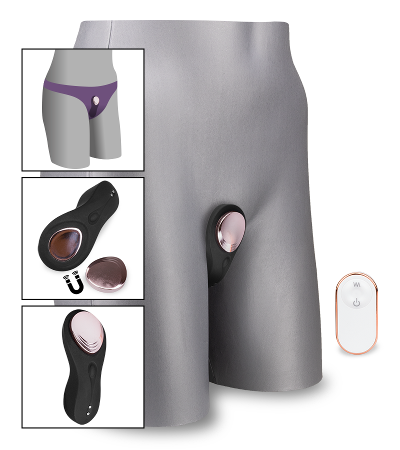 Stimulateur culotte vibrante télécommandé Mystery