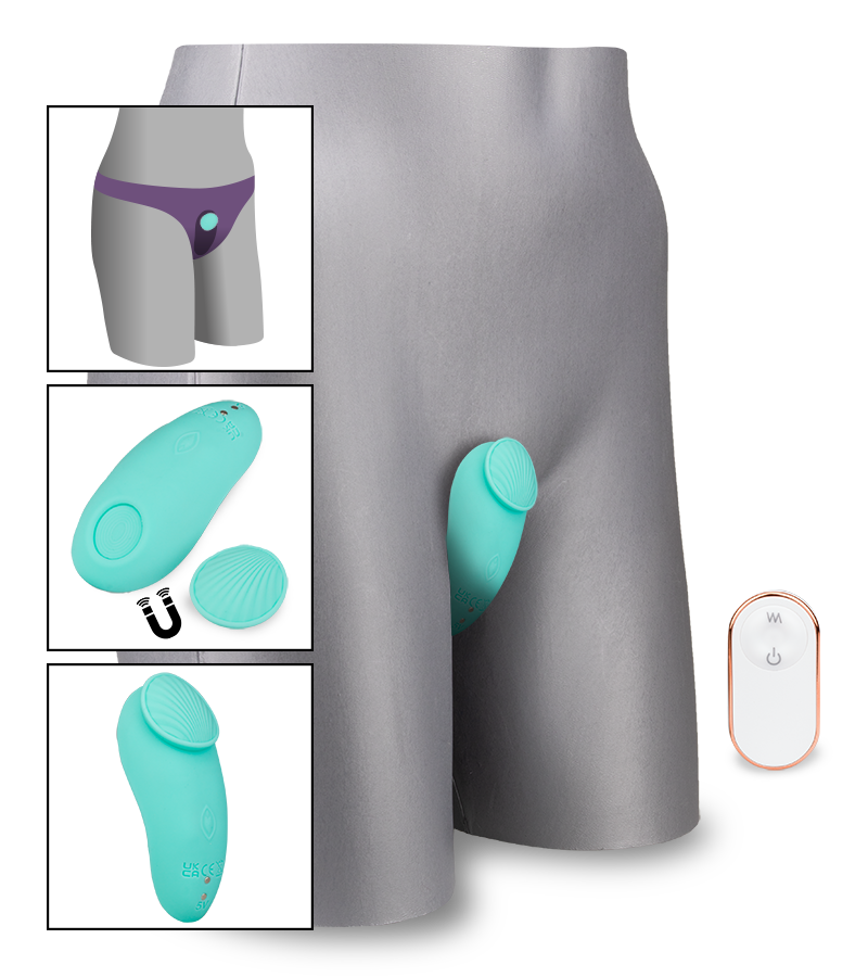 Stimulateur culotte vibrante télécommandé Shadow