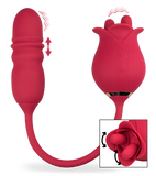 Stimulateur de clitoris avec vibromasseur va-et-vient Bora-Bora