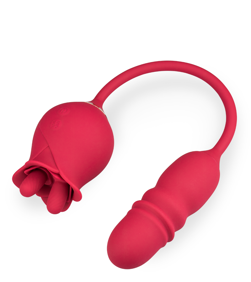 Stimulateur de clitoris avec vibromasseur va-et-vient Bora-Bora