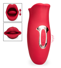 Charger l'image dans la galerie, Stimulateur de clitoris bouche et langue vibrante Sweet Kiss