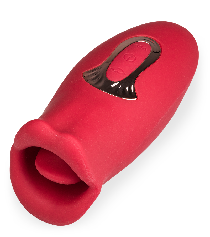 Stimulateur de clitoris bouche et langue vibrante Sweet Kiss