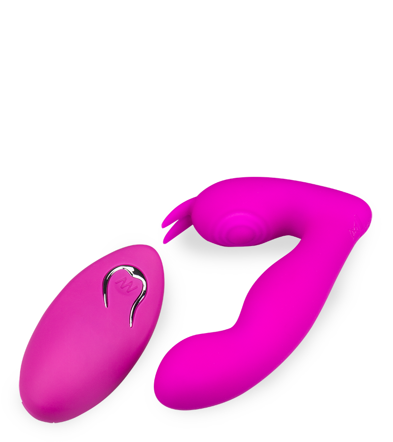 Stimulateur de clitoris et point G pulsations et vibrations