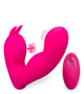 Stimulateur de clitoris et point G pulsations et vibrations