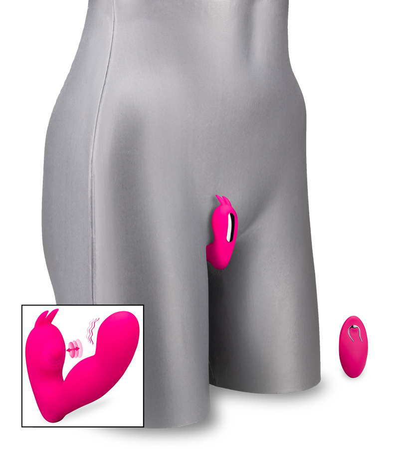 Stimulateur de clitoris et point G pulsations et vibrations