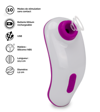 Charger l'image dans la galerie, Stimulateur de clitoris sans contact Addie